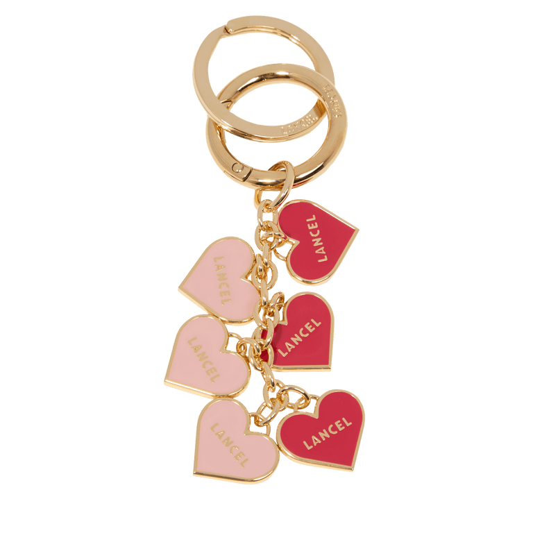 MULTI HEARTS KEYRING