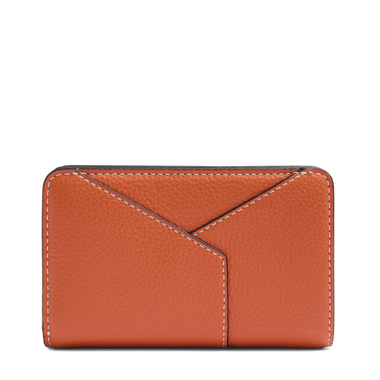 PORTEFEUILLE RECTANGULAIRE ZIPPE