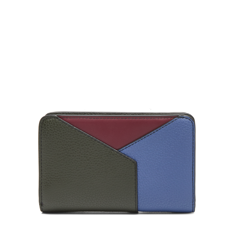 PORTEFEUILLE RECTANGULAIRE ZIPPE