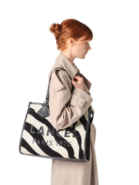 L ZIP TOTE BAG