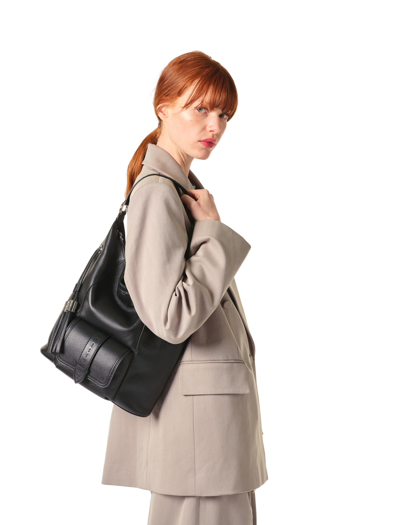 M ZIP HOBO BAG