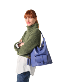 M ZIP HOBO BAG