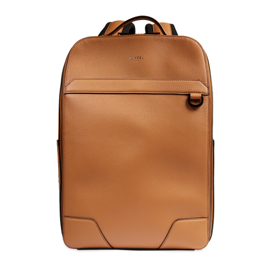 Convertible 2 zip backpack Charlie de Lancel - Camel