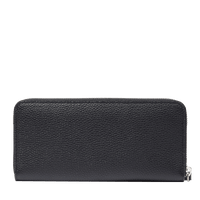PORTEFEUILLE LONG ZIPPÉ - Noir