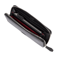 PORTEFEUILLE LONG ZIPPÉ - Noir