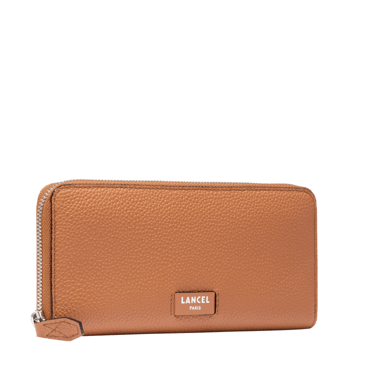 PORTEFEUILLE LONG ZIPPÉ - Camel