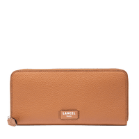 PORTEFEUILLE LONG ZIPPÉ - Camel