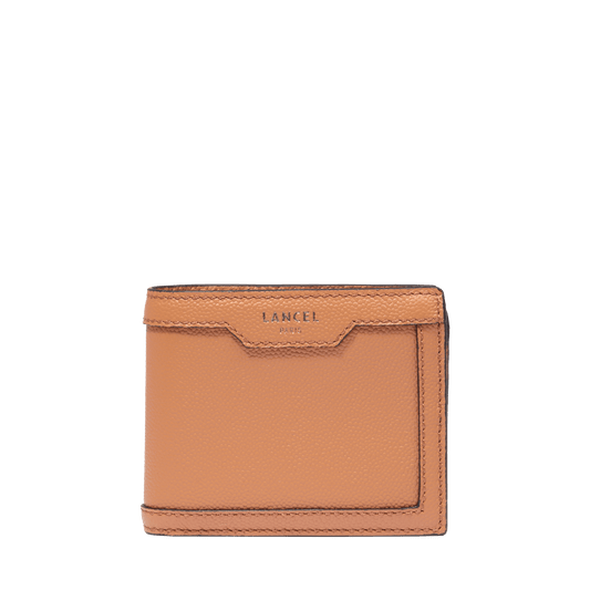 Coin wallet with flap Charlie de Lancel - Camel