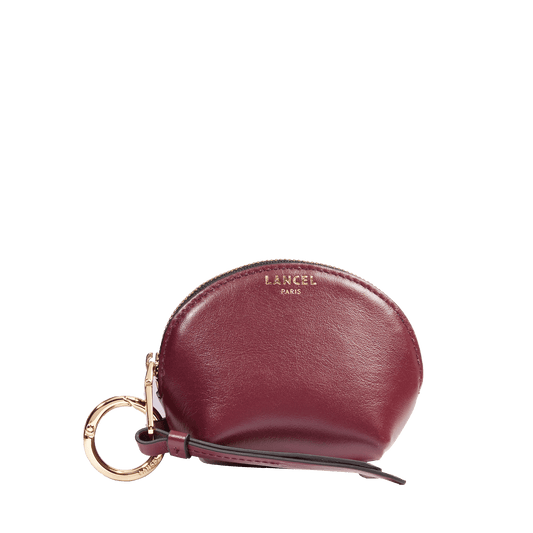 PORTE-MONNAIE ZIPPÉ - Cassis