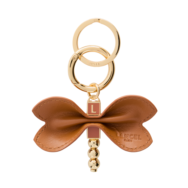 Dragonfly keyring Jungle de Lancel - Camel