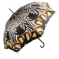 ZEBRA PATTERN LONG UMBRELLA