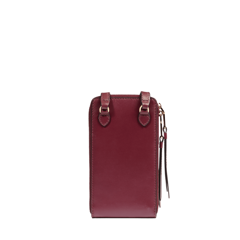 MINI ZIP VERTICAL BAG WITH POCKET