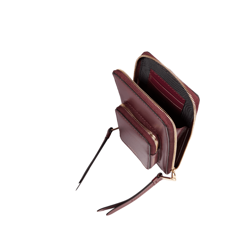 MINI ZIP VERTICAL BAG WITH POCKET