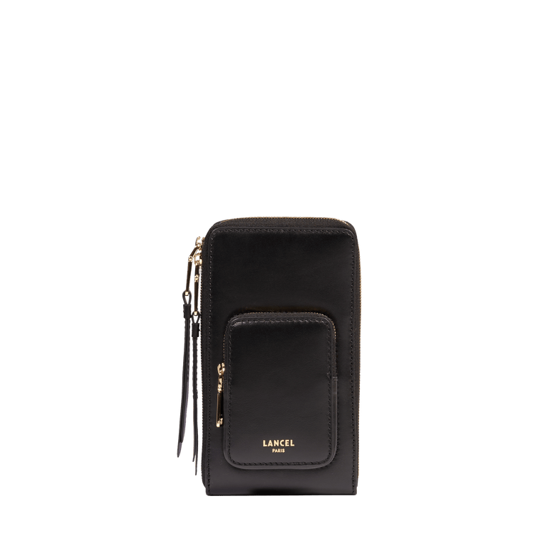 MINI ZIP VERTICAL BAG WITH POCKET