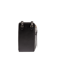 MINI ZIP VERTICAL BAG WITH POCKET