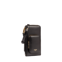 MINI ZIP VERTICAL BAG WITH POCKET
