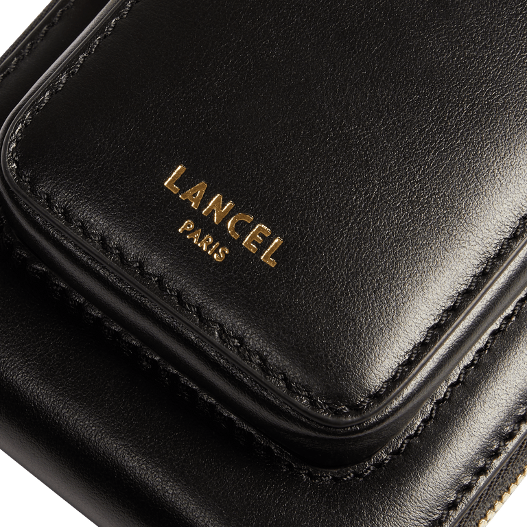 MINI ZIP VERTICAL BAG WITH POCKET
