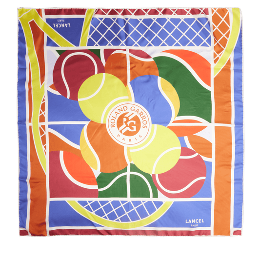 Square 90 Lancel X Roland Garros - Multicolor
