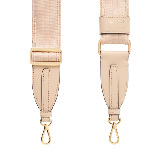 Adjustable webbing strap Bcbg de Lancel - Cappuccino