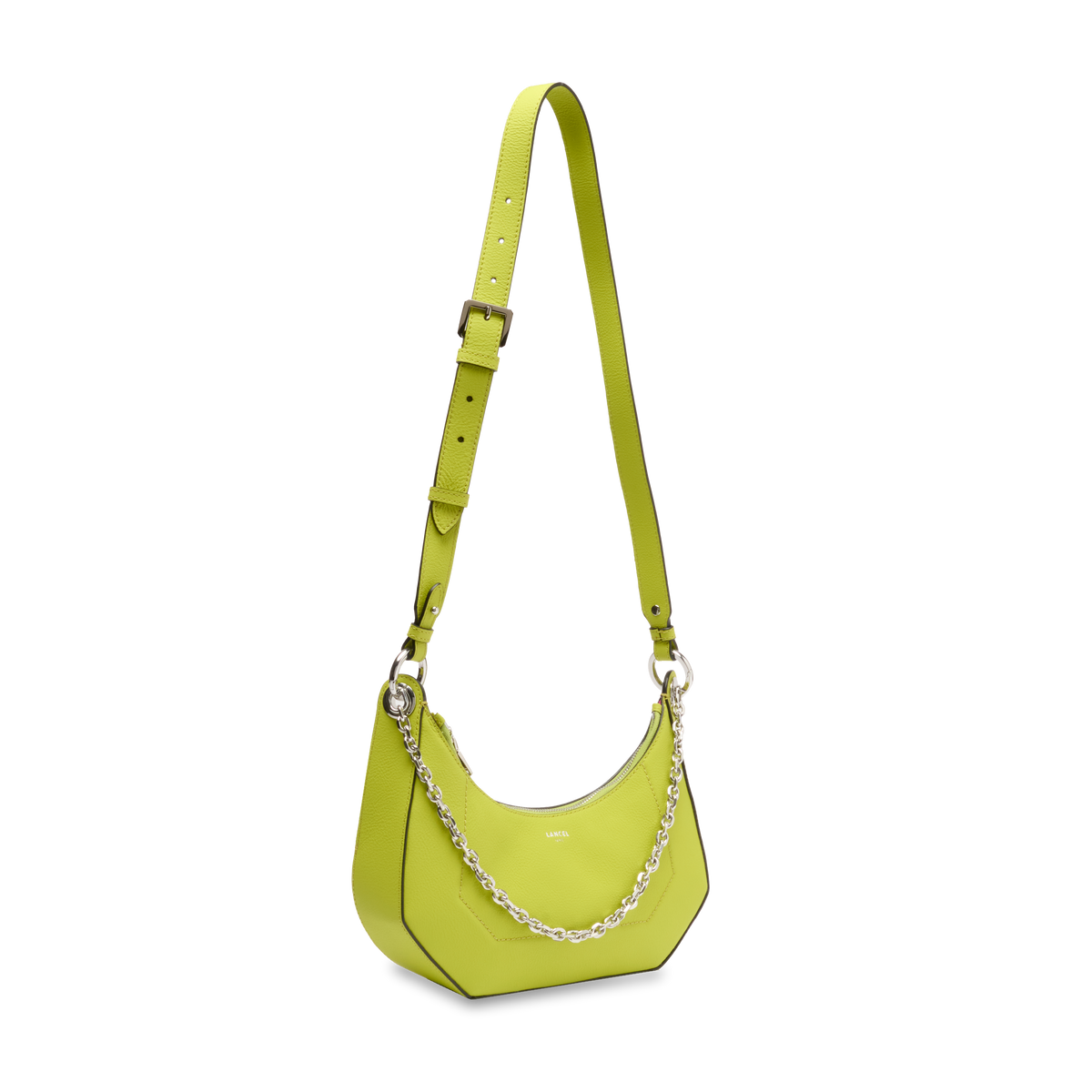 CROISETTE DE LANCEL — M ZIP BAG DOUBLE CARRY — TROPICAL – Lancel