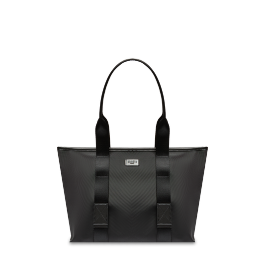 M ZIP TOTE BAG - Black