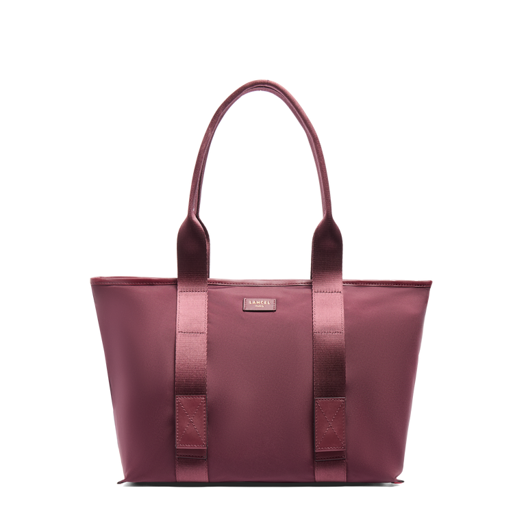 M ZIP TOTE BAG - Blackcurrant