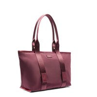 M ZIP TOTE BAG - Blackcurrant