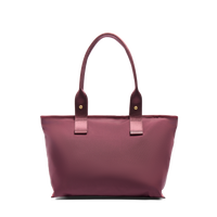 M ZIP TOTE BAG - Blackcurrant