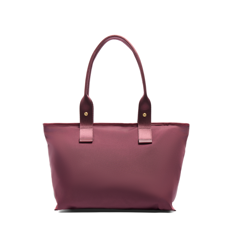 M ZIP TOTE BAG - Blackcurrant