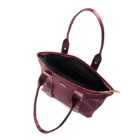 M ZIP TOTE BAG - Blackcurrant