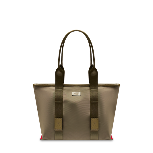 SAC CABAS ZIPPE M - Kaki fonce