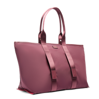 L ZIP TOTE BAG - Blackcurrant