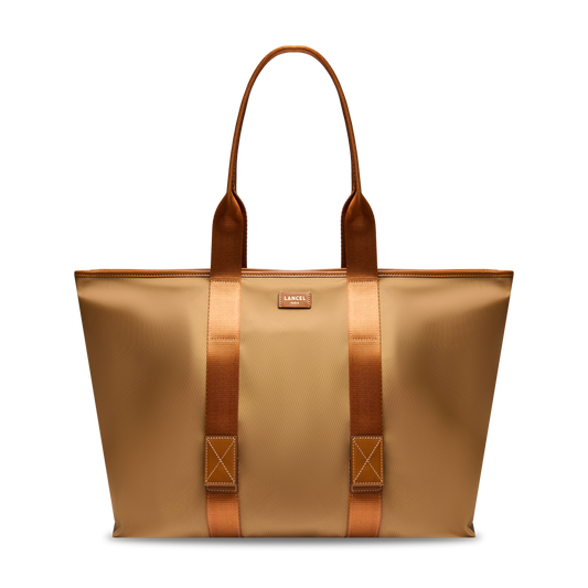 SAC CABAS ZIPPE L - Beige
