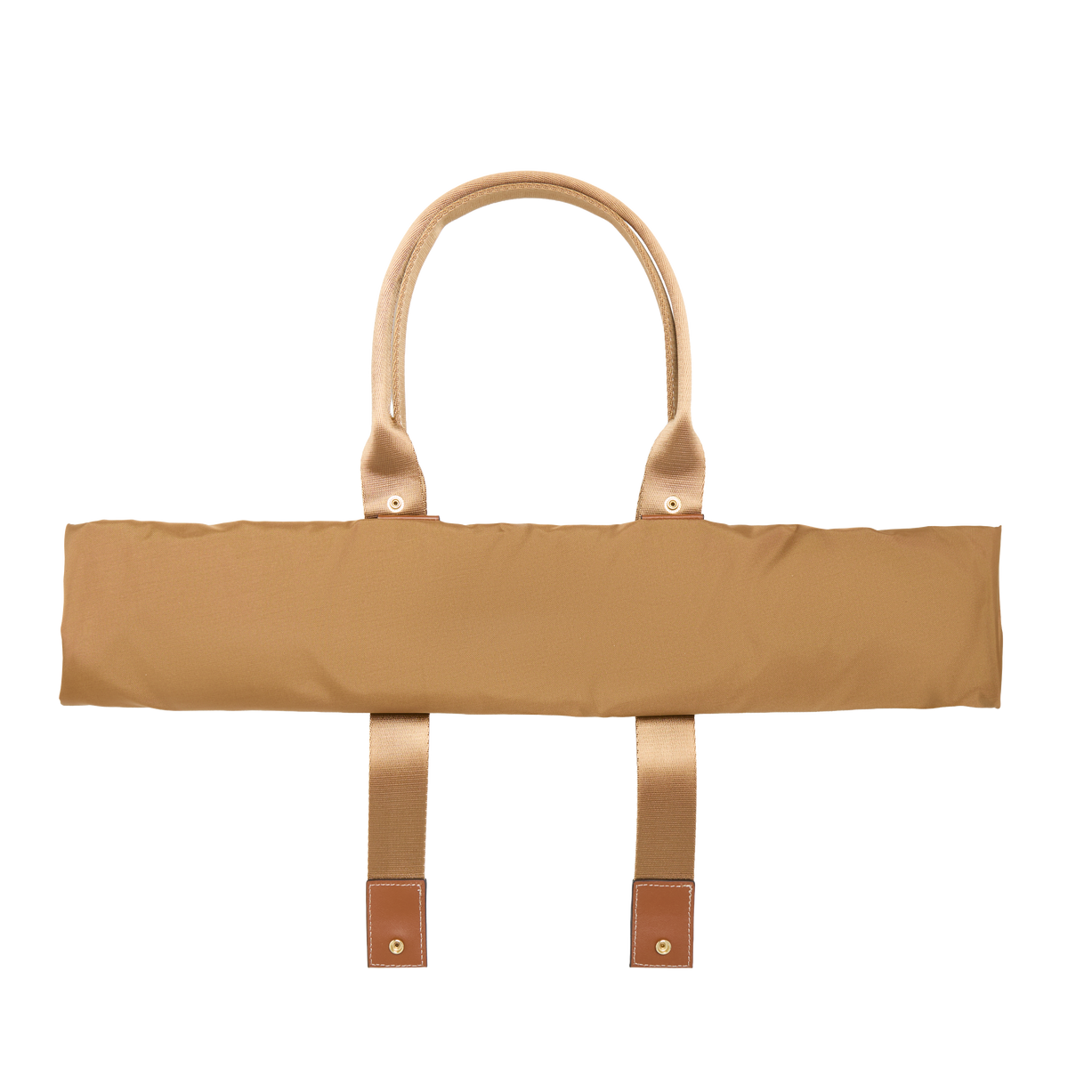 MISTRAL ROLLABLE DE LANCEL — L ZIP TOTE BAG — BEIGE – Lancel