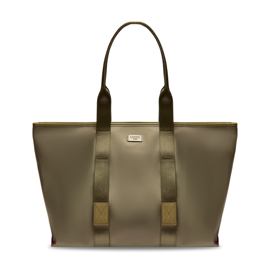SAC CABAS ZIPPE L - Kaki fonce