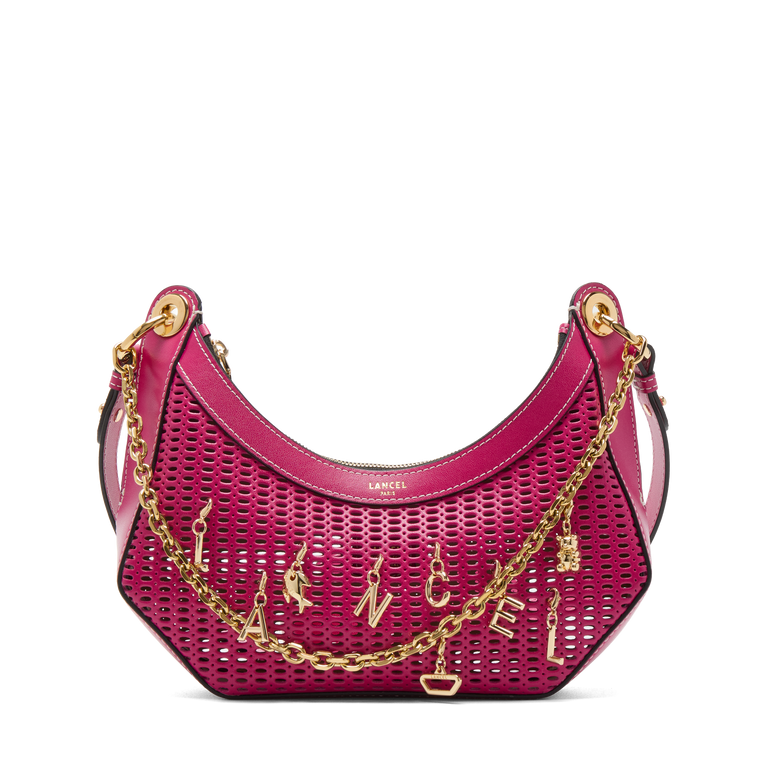 M ZIP BAG DOUBLE CARRY WITH CHARMS