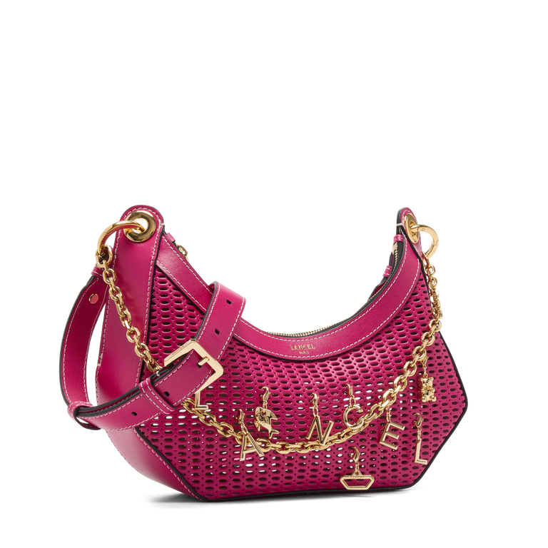 M ZIP BAG DOUBLE CARRY WITH CHARMS