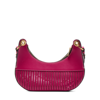 M ZIP BAG DOUBLE CARRY WITH CHARMS