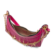 M ZIP BAG DOUBLE CARRY WITH CHARMS