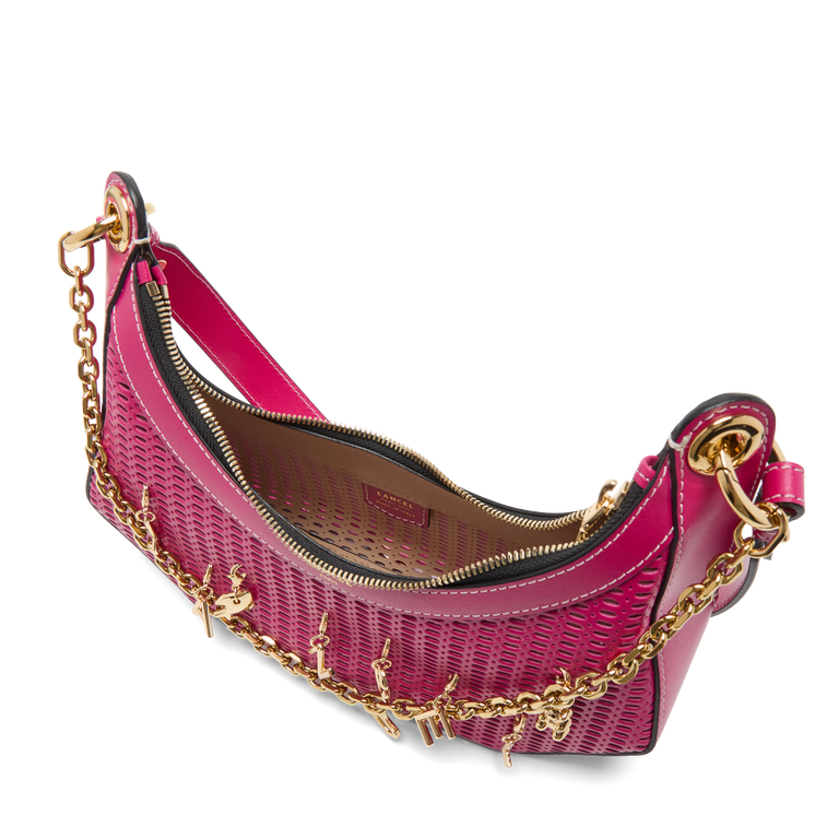 M ZIP BAG DOUBLE CARRY WITH CHARMS