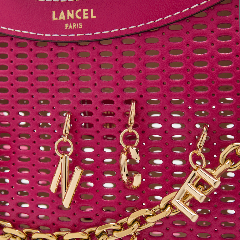 M ZIP BAG DOUBLE CARRY WITH CHARMS