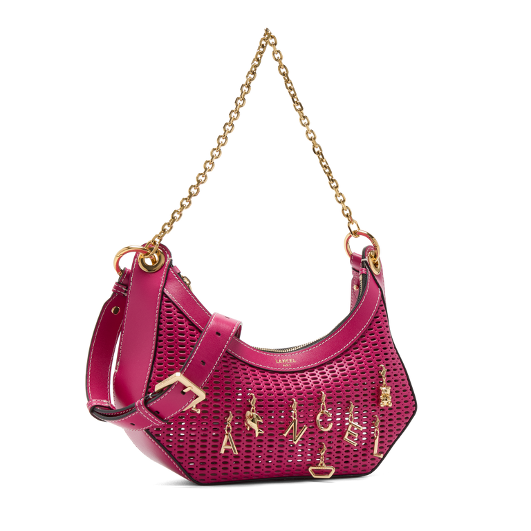 M ZIP BAG DOUBLE CARRY WITH CHARMS