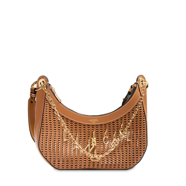 M ZIP BAG DOUBLE CARRY WITH CHARMS