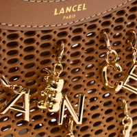 SAC ZIPPE M DOUBLE PORTE AVEC CHARMS