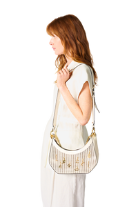 SAC ZIPPE M DOUBLE PORTE AVEC CHARMS