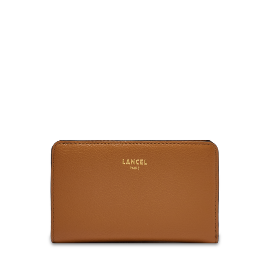 Portefeuille rectangulaire zippé Bcbg de Lancel - Camel