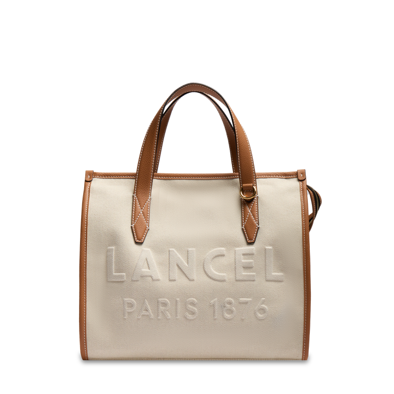 SAC CABAS ZIPPE M DOUBLE PORTE