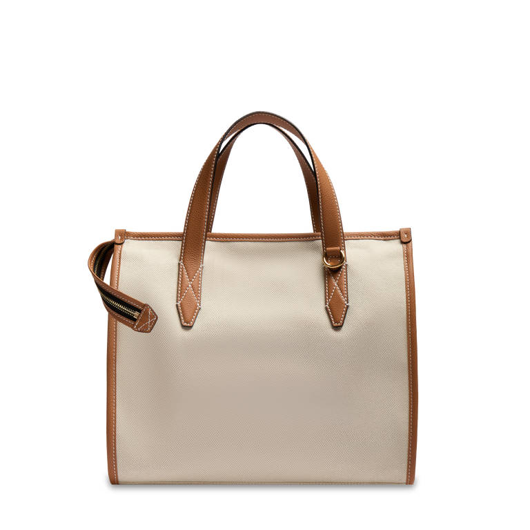 SAC CABAS ZIPPE M DOUBLE PORTE