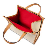 SAC CABAS ZIPPE M DOUBLE PORTE