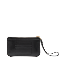 M ZIP POUCH WITH WRISTLET